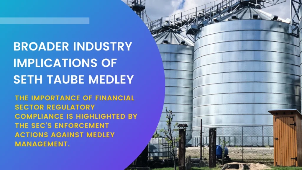 Broader Industry Implications of Seth Taube Medley